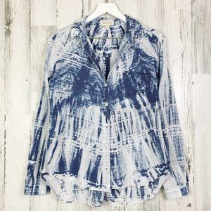 Cloth & Stone Shibori Tie Dye Long Sleeve Top